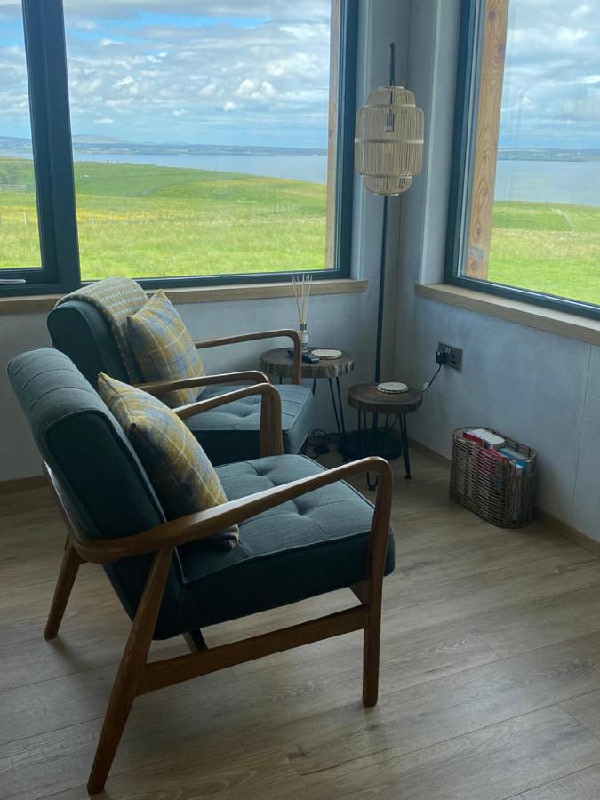 Garrabost Unique Luxurious Cabin On Sea View Working Croft מראה חיצוני תמונה